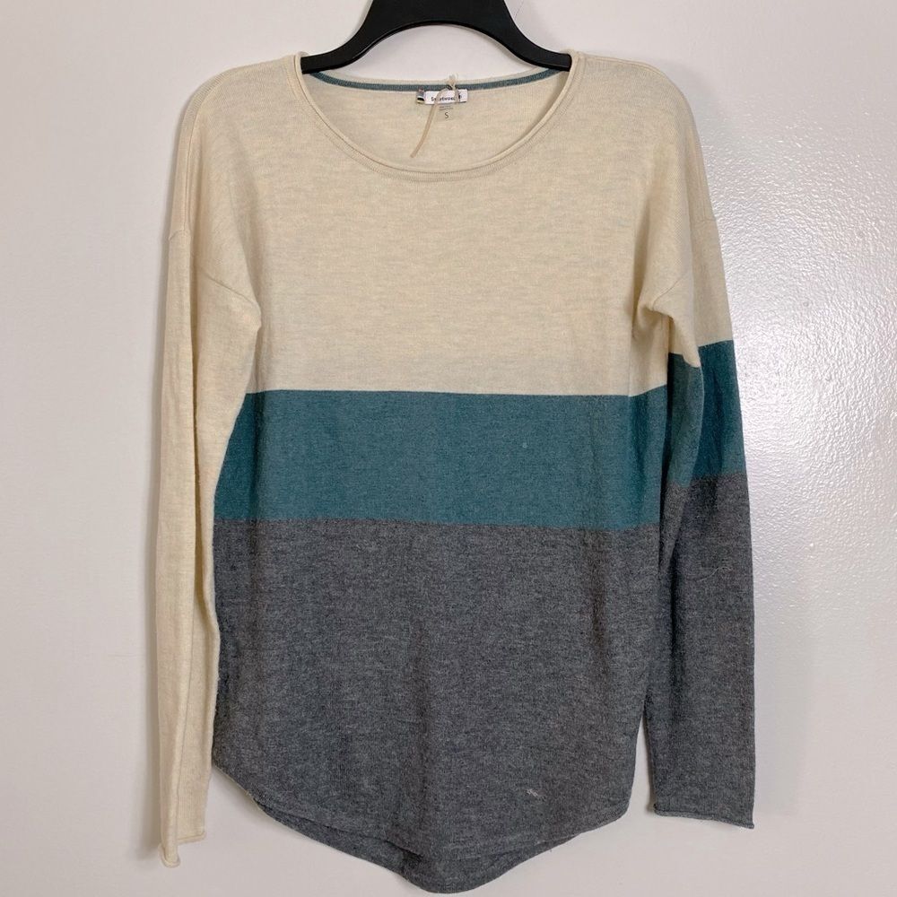 Smartwool Shadowpine Color block Crew neck sweater